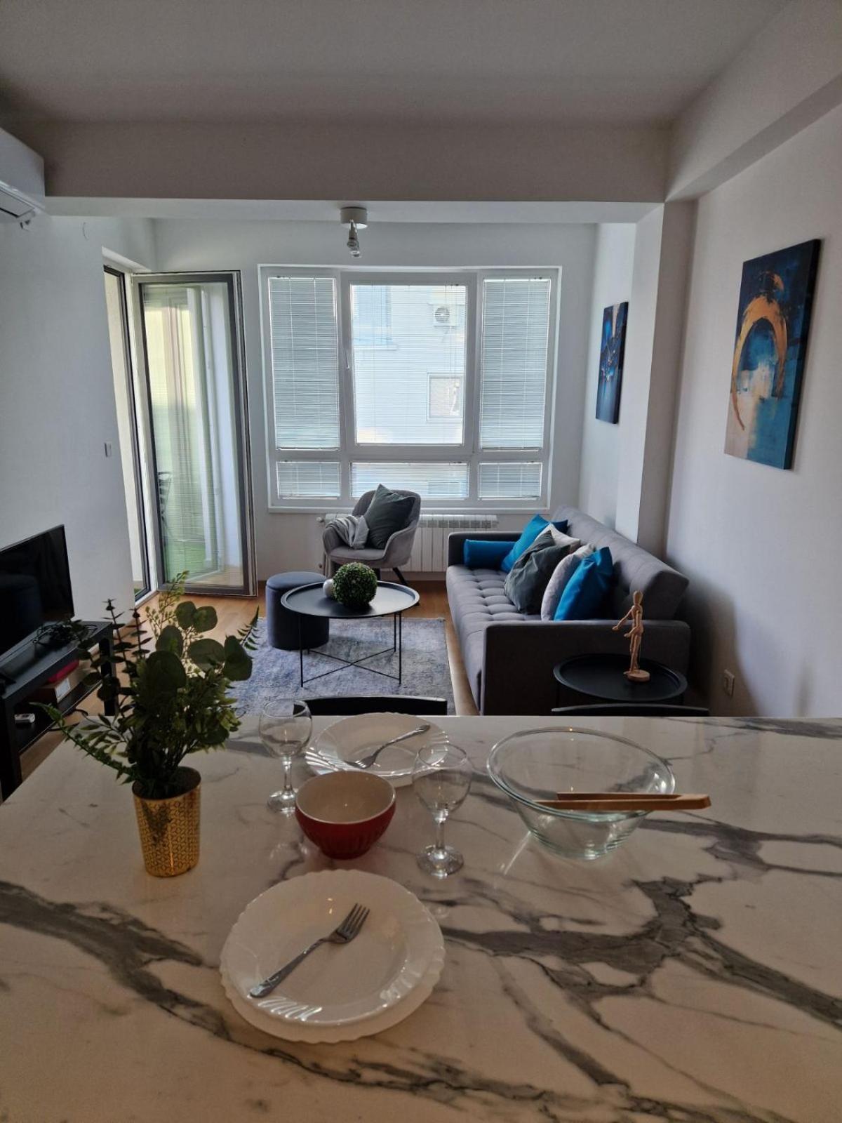 Kamche Lux Apartment Скопье Экстерьер фото